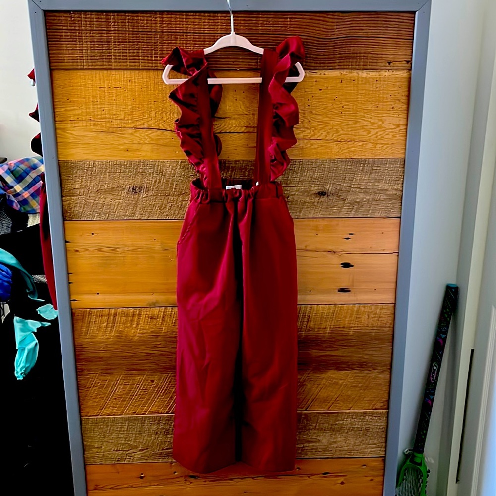 Girls Suspender pants